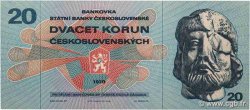 20 Korun CZECHOSLOVAKIA  1970 P.092