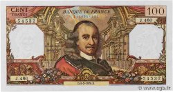 100 Francs CORNEILLE FRANCE  1970 F.65.30 AU-