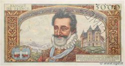 5000 Francs HENRI IV Spécimen FRANCE  1957 F.49.01Spn XF-