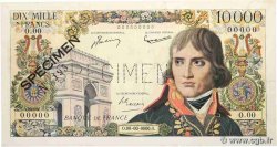 10000 Francs BONAPARTE Spécimen FRANCE  1955 F.51.01Spn XF