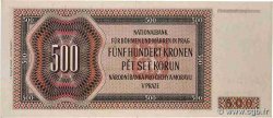 500 Korun BOHÊME ET MORAVIE  1942 P.11a SUP