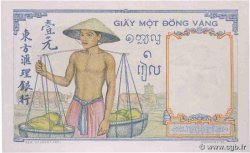 1 Piastre FRENCH INDOCHINA  1936 P.054b UNC