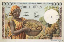 1000 Francs type 1957 IE Spécimen AFRIQUE ÉQUATORIALE FRANÇAISE  1957 A.143aS3