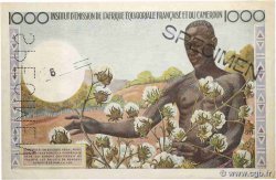 1000 Francs type 1957 IE Spécimen AFRIQUE ÉQUATORIALE FRANÇAISE  1957 A.143aS3 SPL
