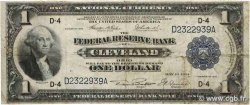 1 Dollar UNITED STATES OF AMERICA Cleveland  1914 P.371D F