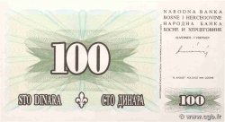 100 Dinara BOSNIA HERZEGOVINA  1994 P.044