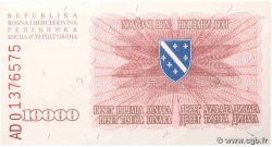 10000 Dinara BOSNIA HERZEGOVINA  1993 P.017a UNC