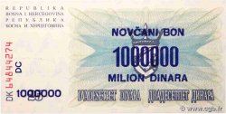 1000000 Dinara BOSNIA HERZEGOVINA  1993 P.035b UNC