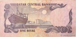 1 Riyal QATAR  1985 P.14b F+