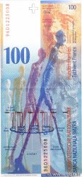 100 Francs SUISSE  1996 P.72a XF