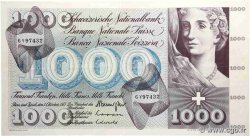 1000 Francs SWITZERLAND  1973 P.52l VF