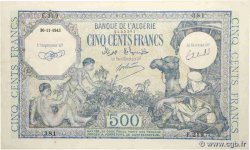 500 Francs ALGERIA  1943 P.093