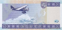 10 Litu Petit numéro LITHUANIA  2001 P.65 UNC