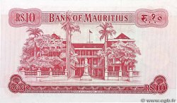 10 Rupees Numéro radar ISOLE MAURIZIE  1967 P.31c q.AU