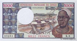 1000 Francs type 1973 CONGO  1978 A.213d