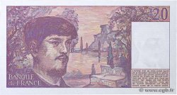 20 Francs DEBUSSY FRANCE  1985 F.66.06A15 UNC-