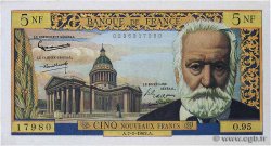 5 Nouveaux Francs VICTOR HUGO FRANCIA  1963 F.56.13