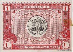 1 Franc TUNISIA  1920 P.49 AU