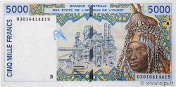 5000 Francs ÉTATS DE L&nbsp;AFRIQUE DE L&nbsp;OUEST  2003 P.213Bm