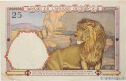 25 Francs AFRIQUE OCCIDENTALE FRANÇAISE (1895-1958)  1942 P.27 SUP+