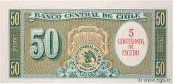 5 Centesimos sur 50 Pesos CHILI  1960 P.126b NEUF