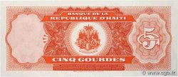 5 Gourdes HAÏTI  1985 P.241a AU-