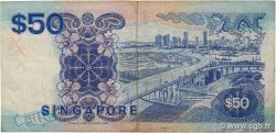 50 Dollars SINGAPOUR  1987 P.22a TB+