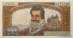50 Nouveaux Francs HENRI IV FRANKREICH  1960 F.58.05 fSS