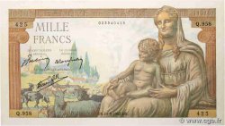 1000 Francs DÉESSE DÉMÉTER FRANCE  1942 F.40.04