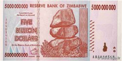 5 Billions Dollars ZIMBABWE  2008 P.84