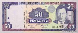 50 Cordobas NICARAGUA  2001 P.189A