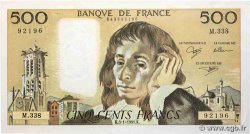 500 Francs PASCAL FRANCE  1991 F.71.46