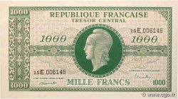 1000 Francs MARIANNE THOMAS DE LA RUE FRANCIA  1945 VF.13.02
