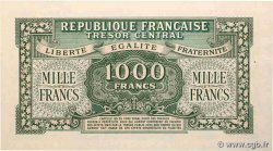 1000 Francs MARIANNE THOMAS DE LA RUE FRANCIA  1945 VF.13.02 SC