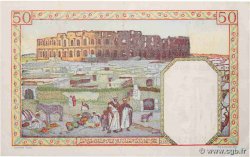50 Francs TUNISIA  1942 P.12a VF+