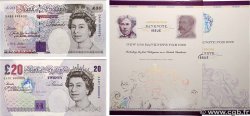 20 Pounds Set de présentation INGHILTERRA  1999 P.387b et P.390a