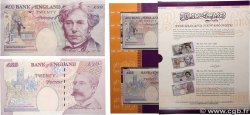 20 Pounds Set de présentation INGHILTERRA  1999 P.387b et P.390a FDC