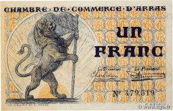 1 Franc FRANCE régionalisme et divers Arras 1918 JP.013.05