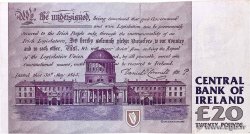 20 Pounds IRLANDE  1992 P.077a TB