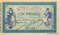 1 Franc ALGÉRIE Philippeville 1914 JP.142.02