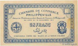 1 Franc ALGÉRIE Philippeville 1914 JP.142.02 SPL