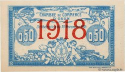 50 Centimes ALGERIA Oran 1915 JP.141.19 AU
