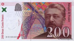 200 Francs EIFFEL Sans STRAP Fauté FRANCE  1996 F.75f4.02 AU