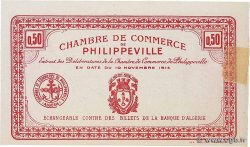 50 Centimes Petit numéro FRANCE Philippeville 1914 JP.142.01 AU