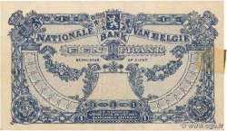 1 Franc BELGIQUE  1920 P.092 TTB