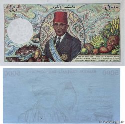 5000 Francs Lot COMORE  1986 P.12a q.FDC