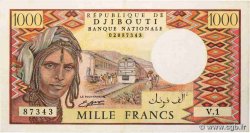 1000 Francs DJIBOUTI  1988 P.37b