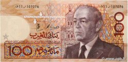 100 Dirhams MAROC  1987 P.65d