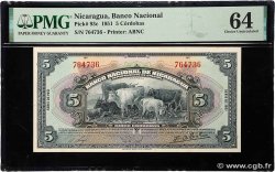 5 Cordobas NICARAGUA  1951 P.093c