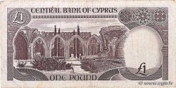1 Pound CHYPRE  1987 P.53a B